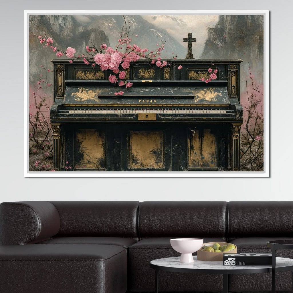 Floral Music Collection 10 Canvas Wall Art