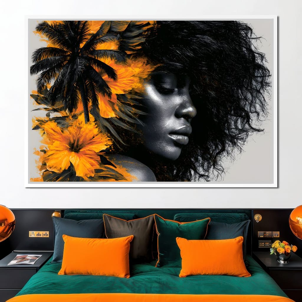 Golden Tropics Restless Soul Canvas Wall Art