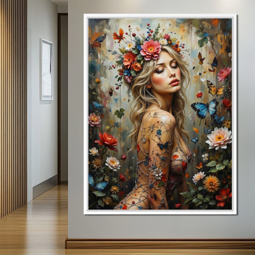 Female Portrait 335 Canvas Wall Art