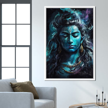 Lord Shiva Bholanatha Canvas Wall Art