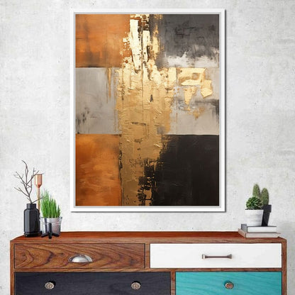Eternal Golden Light Canvas Wall Art