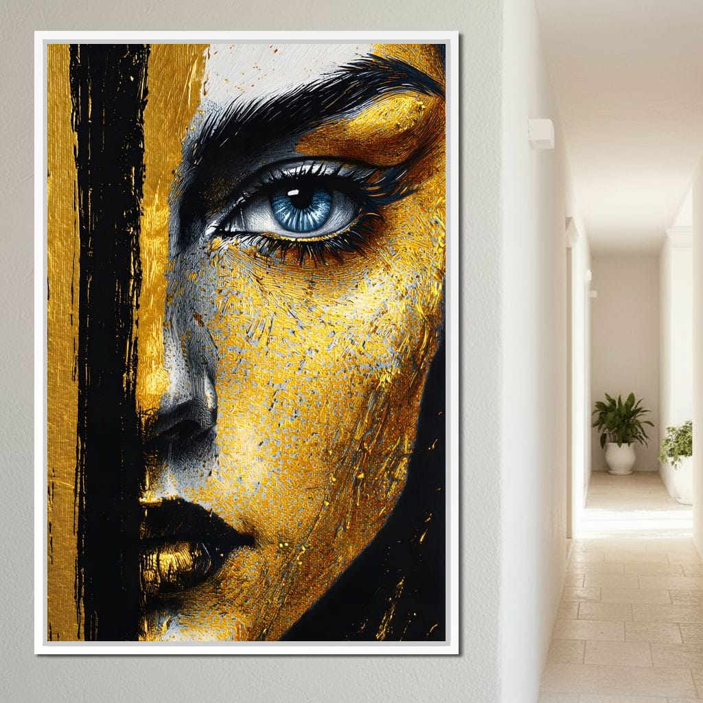 Gilded Truth Of The Soul Canvas Wall Art