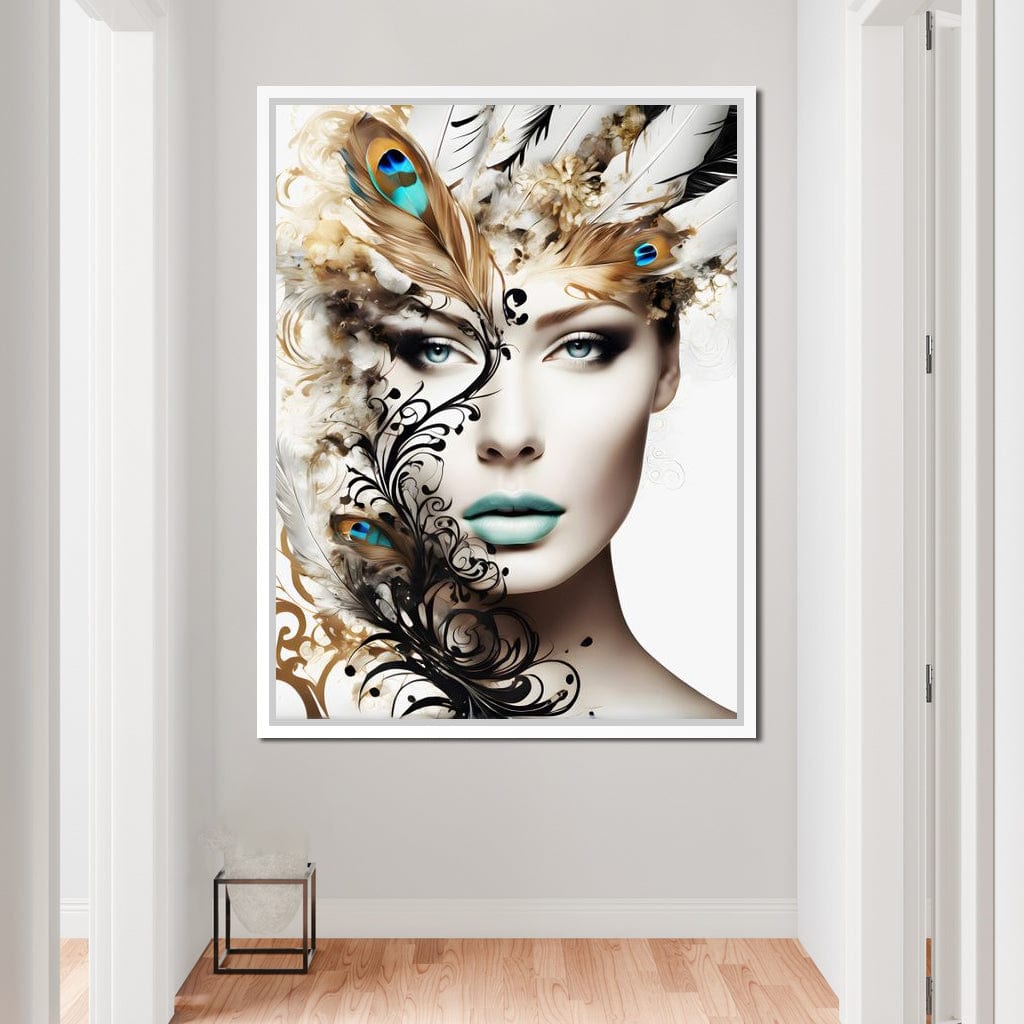 Female Portrait 138 Canvas Wall Art