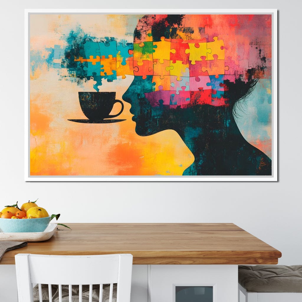 Mindful Puzzle Brewscape Canvas Wall Art