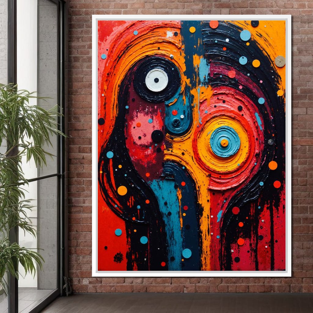 Colorful Modern Art 068 Canvas Wall Art