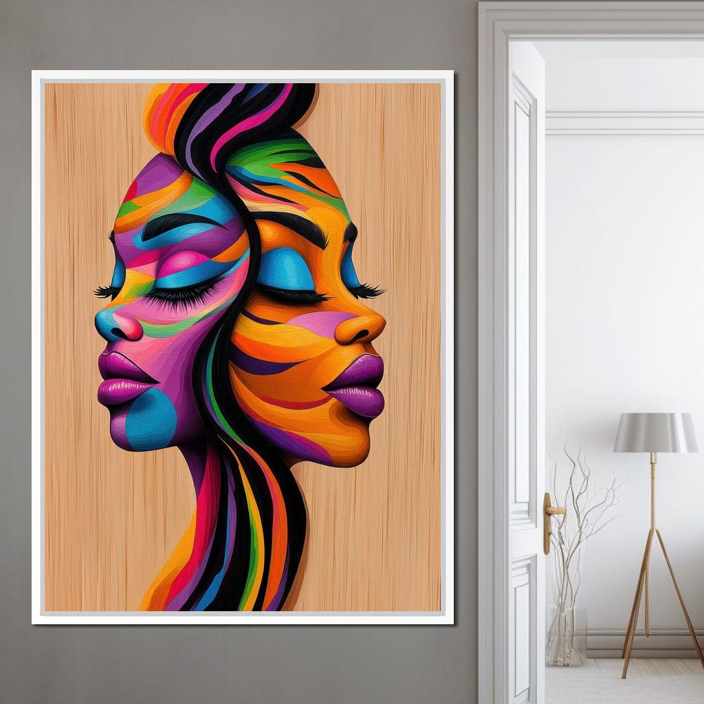 Soul Sisters in Color Canvas Wall Art