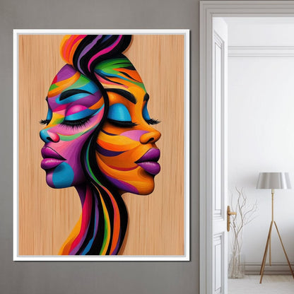 Soul Sisters in Color Canvas Wall Art