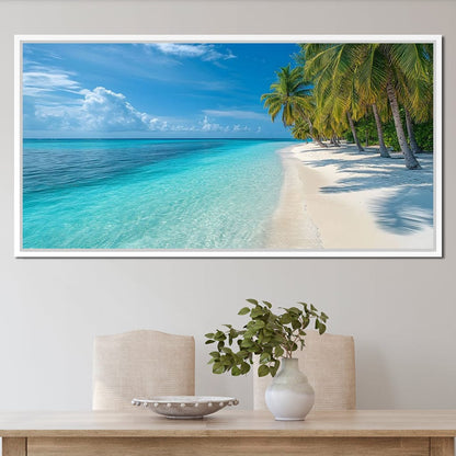 Tropical Shoreline Dreams Canvas Wall Art