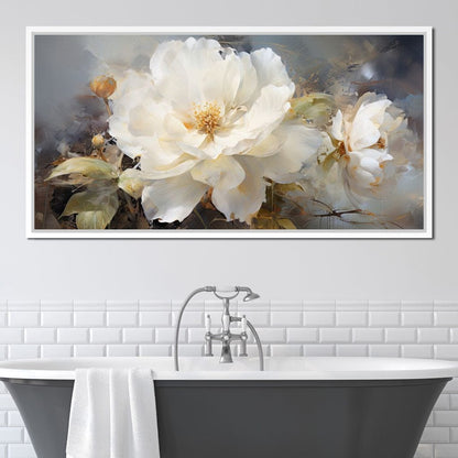 Ethereal Peony Essences Canvas Wall Art