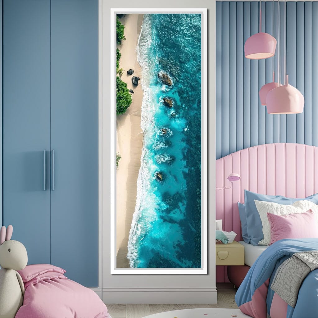 Oceans Lullaby Shores Canvas Wall Art