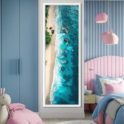 Oceans Lullaby Shores Canvas Wall Art