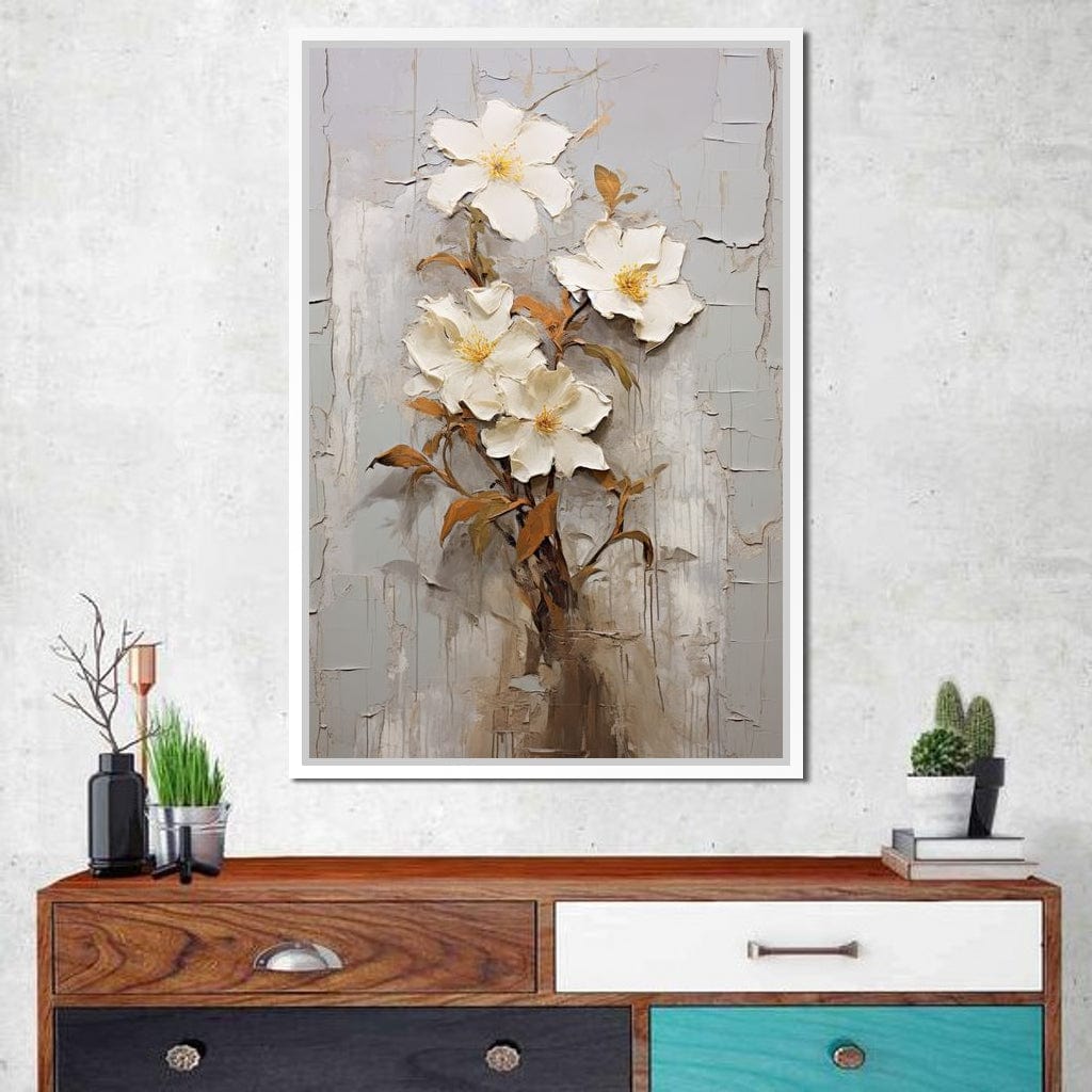 Fragile Blossom Chronicles Canvas Wall Art