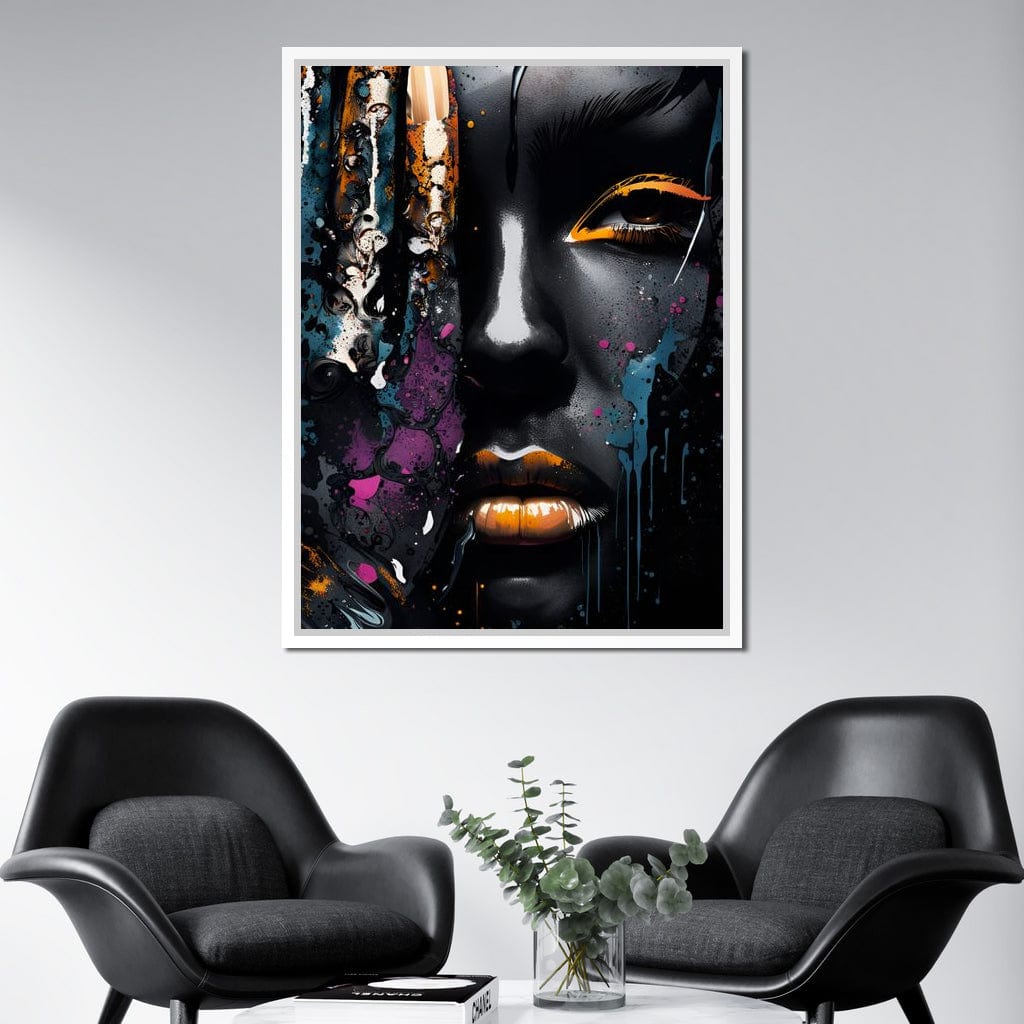 Female Portrait 128 Canvas Wall Art