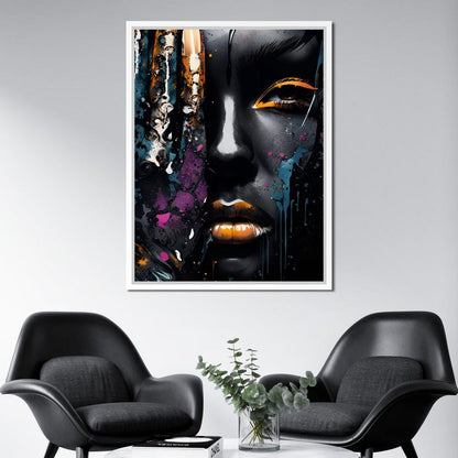 Female Portrait 128 Canvas Wall Art