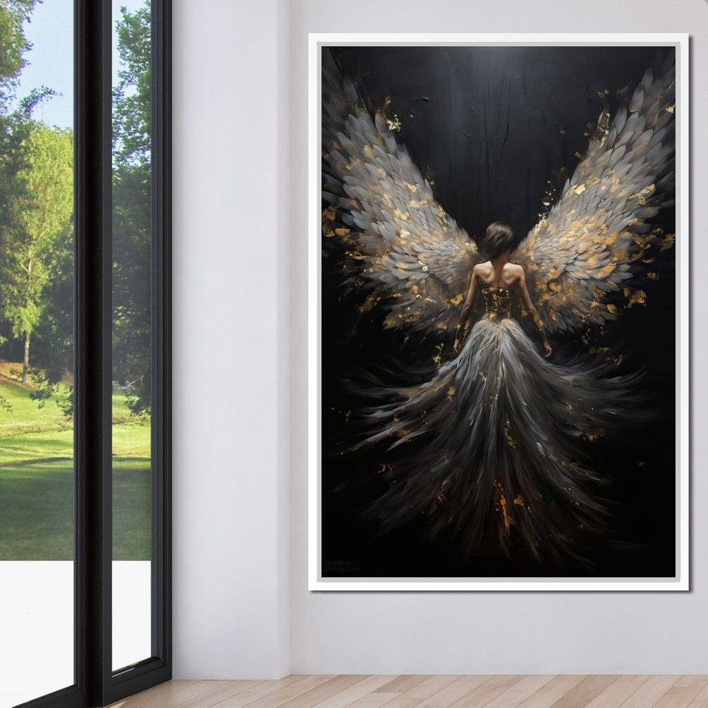 Mystic Symphony of the Cosmos Canvas Wall Art