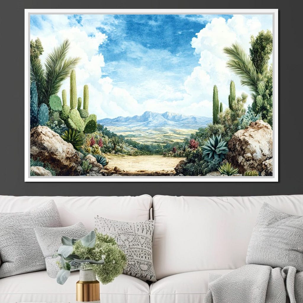 Desert Vista Dreams Alive Canvas Wall Art