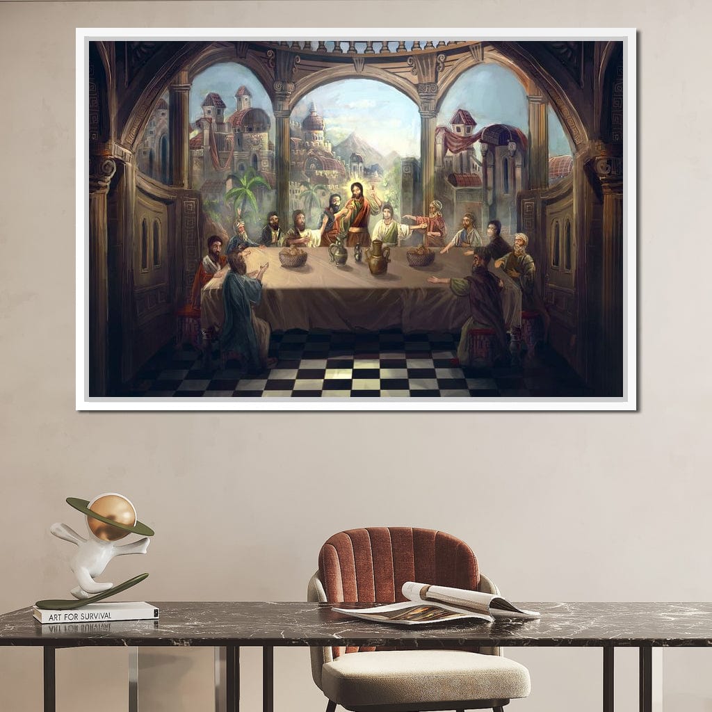 Last Supper Canvas Wall Art