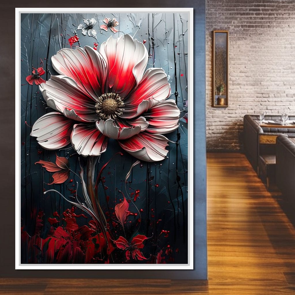Blossom of Sanguine Dreams Canvas Wall Art