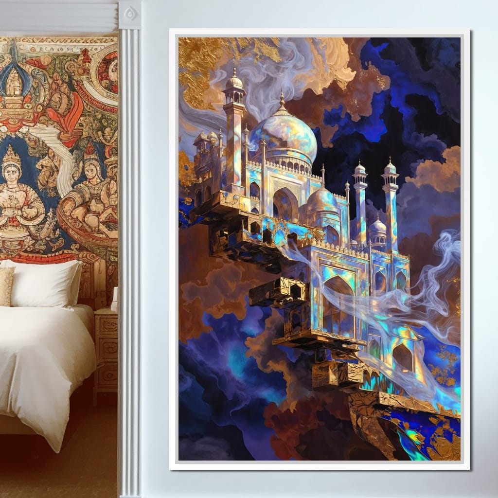 The Palace Between Worlds Canvas Wall Art
