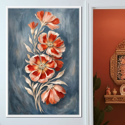 Emberlight Florals Canvas Wall Art