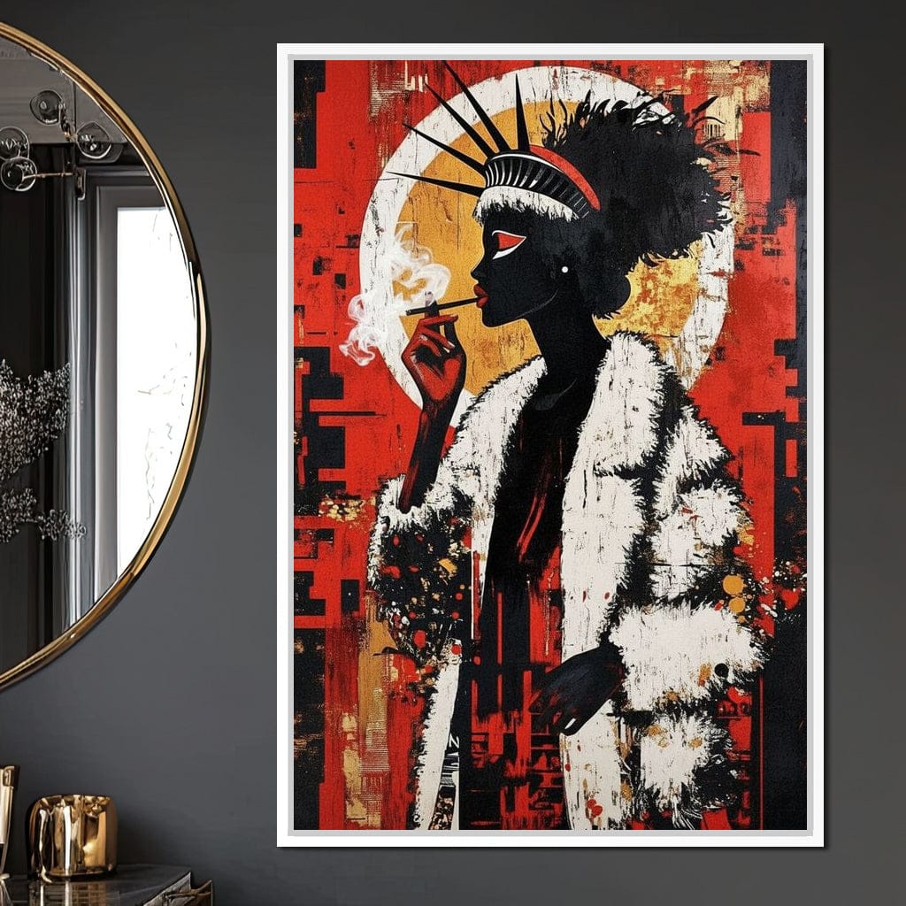 Liberty Lady Canvas Wall Art