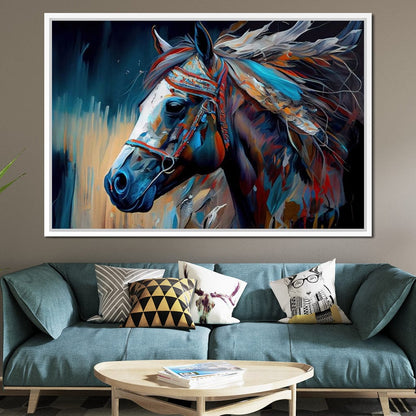 Cherokee Horse 4 Canvas Wall Art