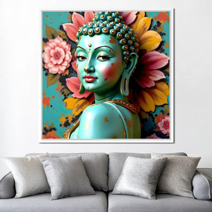 Radiant Petals Tranquility Canvas Wall Art