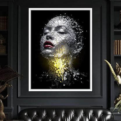 Kintsugi of the Soul Canvas Wall Art