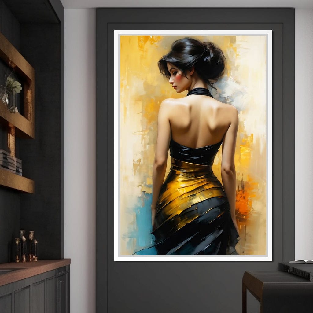 Female Portrait 295 Canvas Wall Art