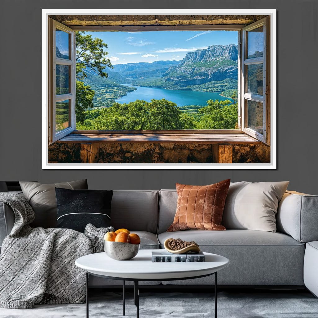 Serenity Vista Panorama Canvas Wall Art