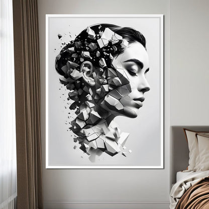 Female Portrait 321 Canvas Wall Art