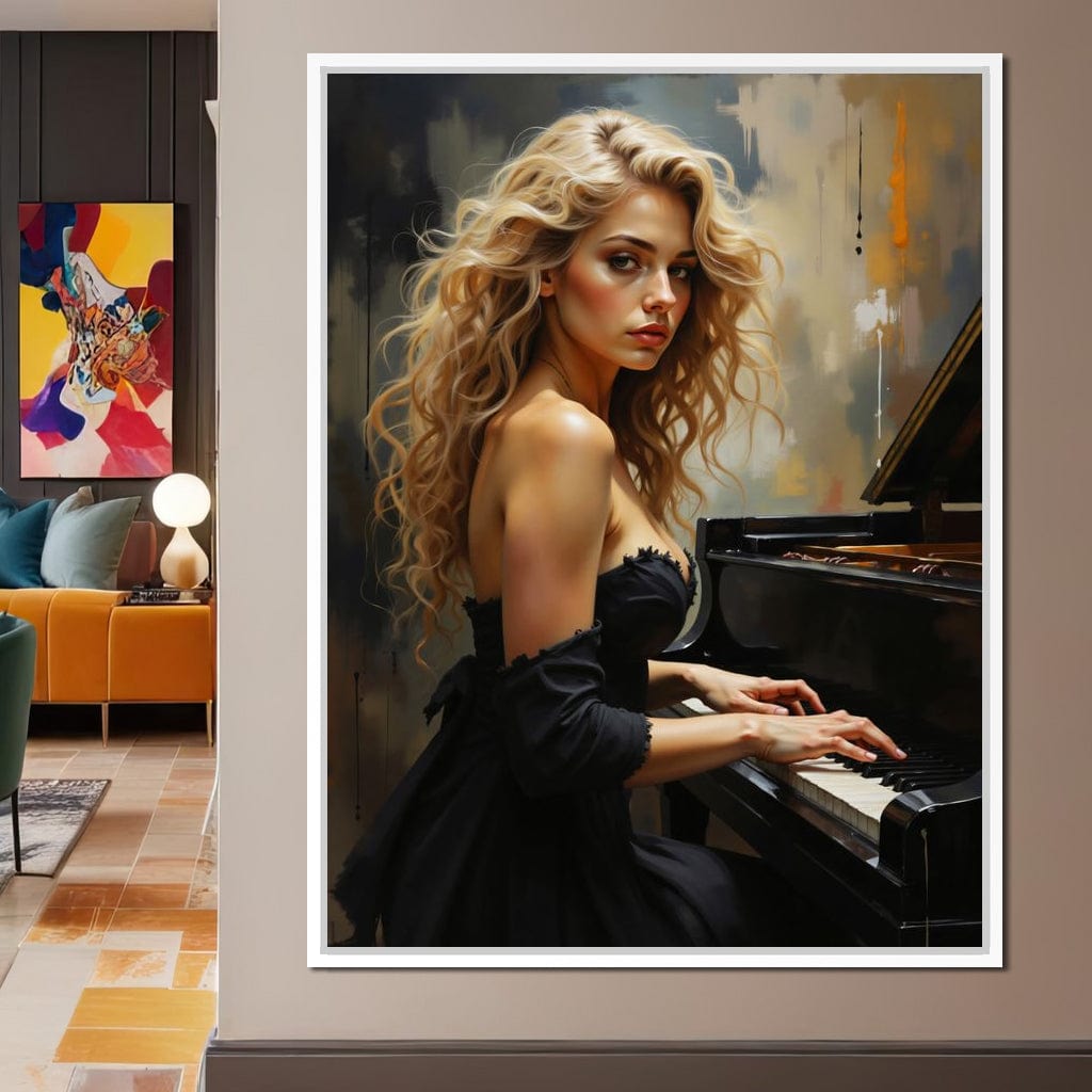 Female Portrait 327 Canvas Wall Art