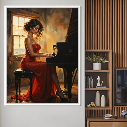 Female Portrait 345 Canvas Wall Art