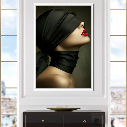 Hidden Temptation Canvas Wall Art
