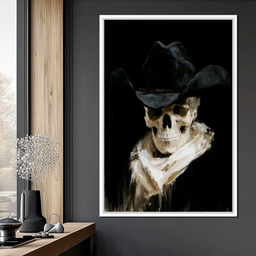 Last Ride of the Pale Outlaw Canvas Wall Art