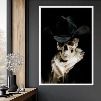 Last Ride of the Pale Outlaw Canvas Wall Art