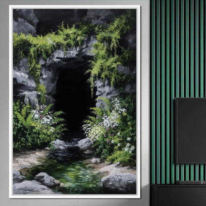 Hidden Grotto Canvas Wall Art