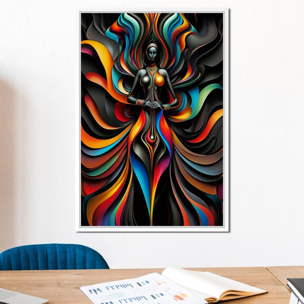 Female Portrait 086 Canvas Wall Art