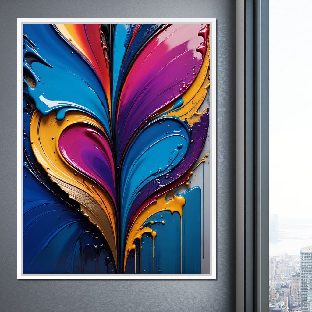 Colorful Love 02 Canvas Wall Art