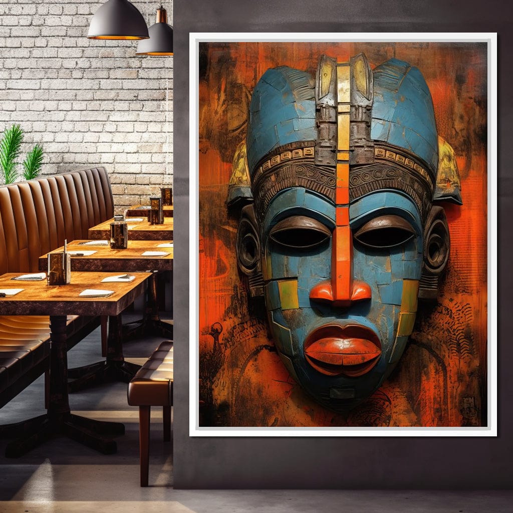 Gaze of the Ancestors Canvas Wall Art