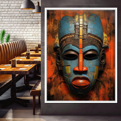 Gaze of the Ancestors Canvas Wall Art