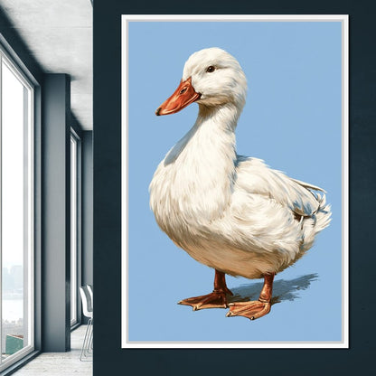 Noble Duck Standing Tall Canvas Wall Art