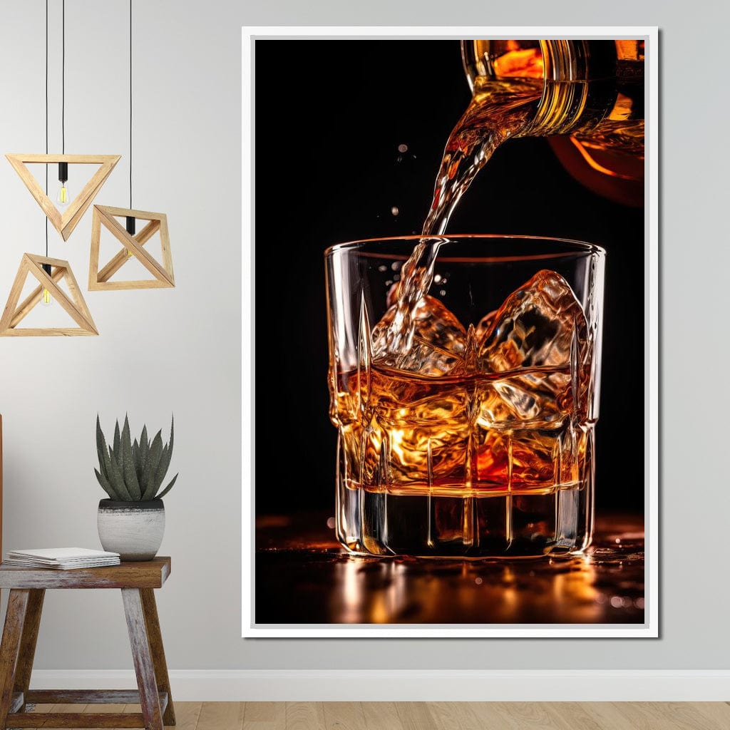 Whiskey's Ethereal Canvas Wall Art