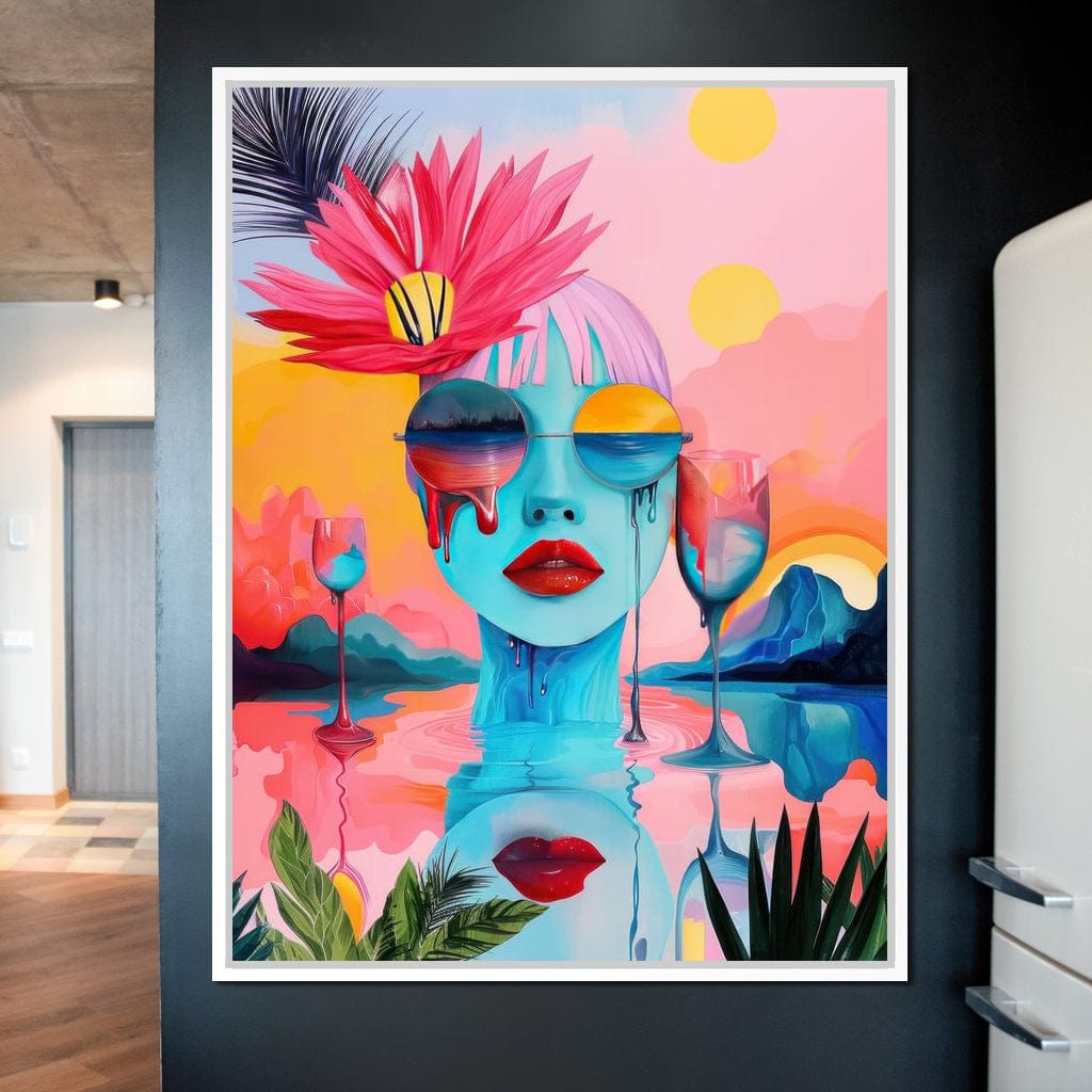 Oasis of Imagination Canvas Wall Art
