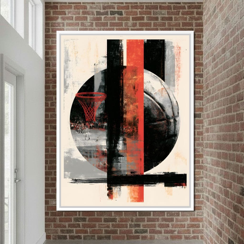Final Buzzer Before The Shot Canvas Wall Art