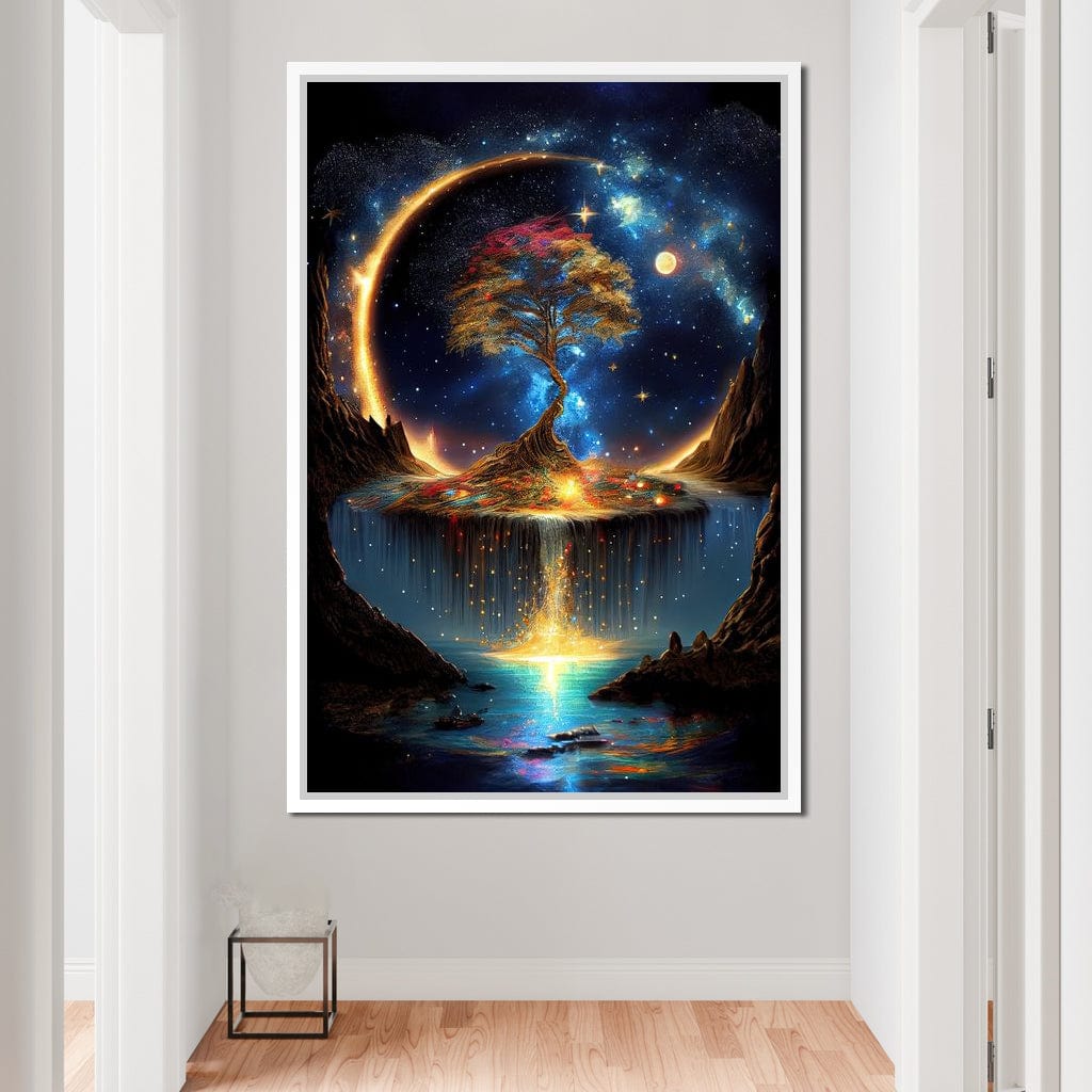 Mythical Tree Canvas Wall Art