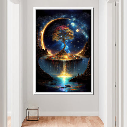 Mythical Tree Canvas Wall Art