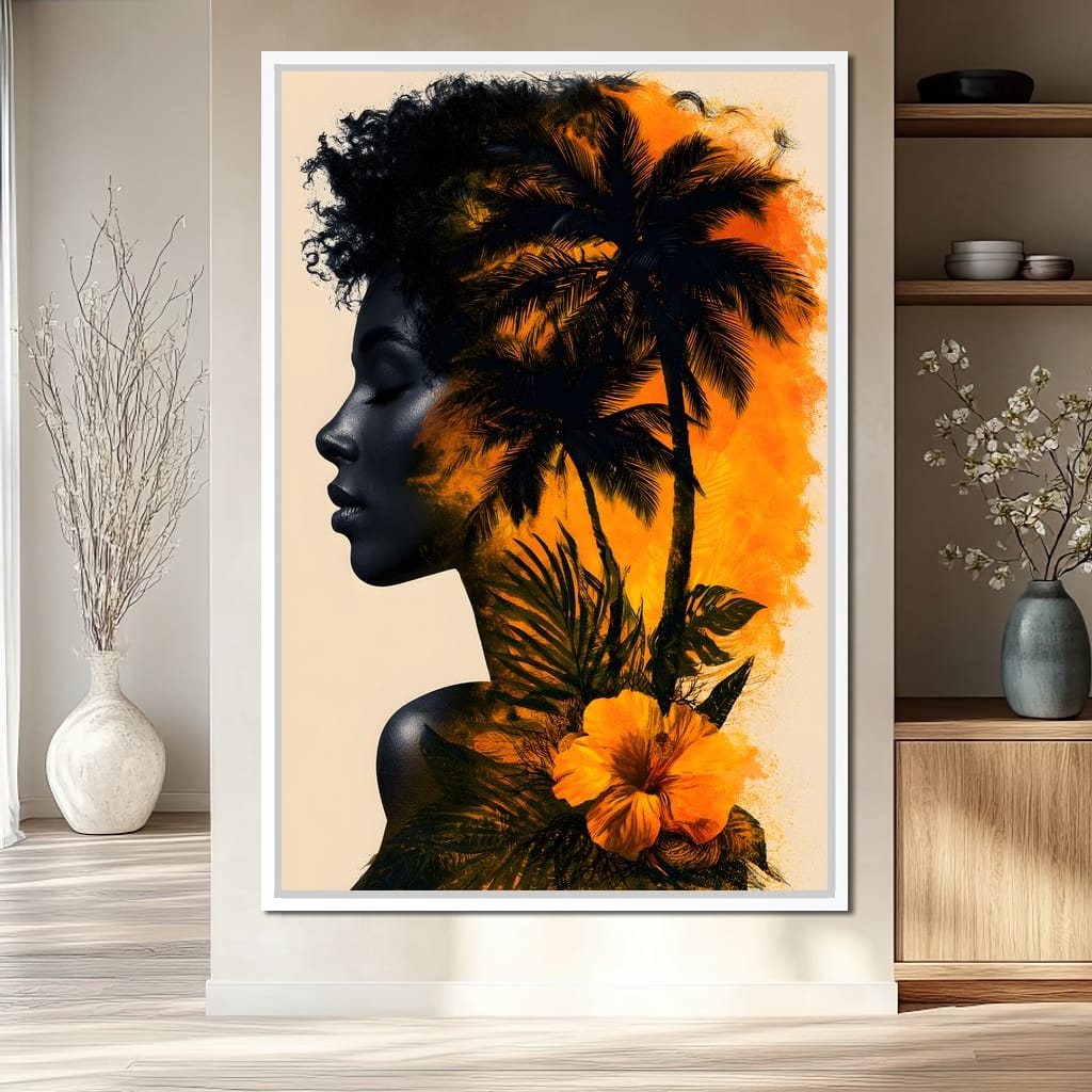 Tropical Soul Rising Heat Canvas Wall Art