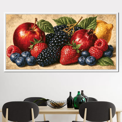 Harvest Bounty from the Orchard Floor Canvas Wall Art
