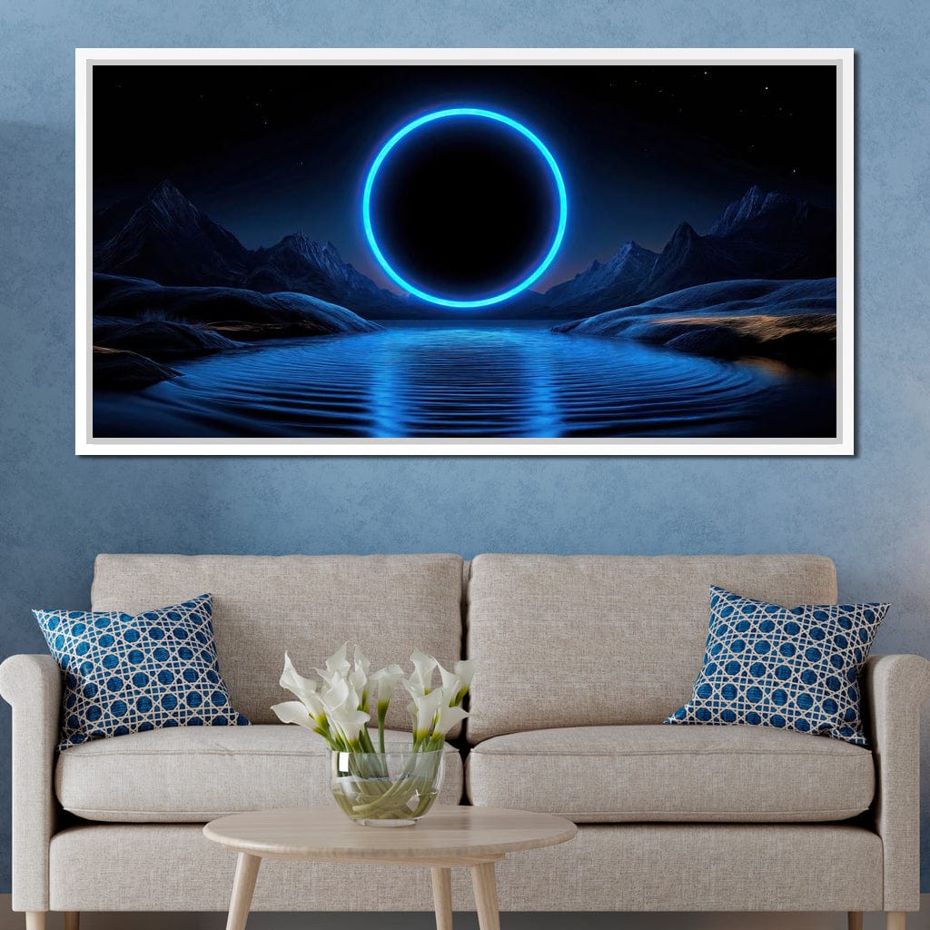 The Halo of Infinity Canvas Wall Art